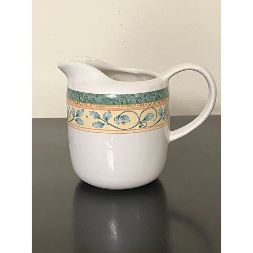 Vintage Pfaltzgraff French Quarter Stoneware Creamer and Sugar Bowl Set With Lid